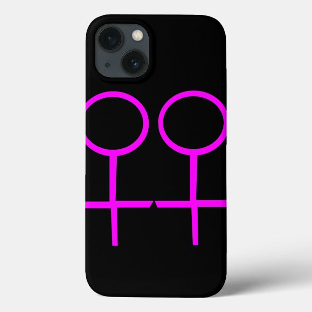 Lesbisk Älskare iPad Case (Baksida)