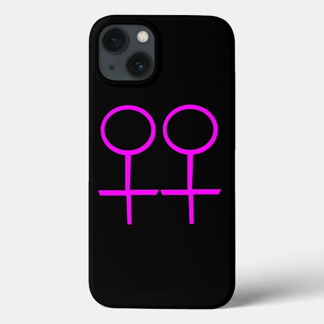 Lesbisk Älskare iphone case (Baksida)