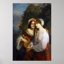 Lesbisk Älskare på italienska Renaissancen