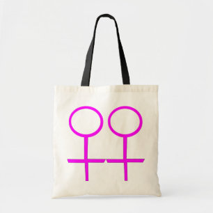 Lesbisk Älskare Tote Bag Tygkasse