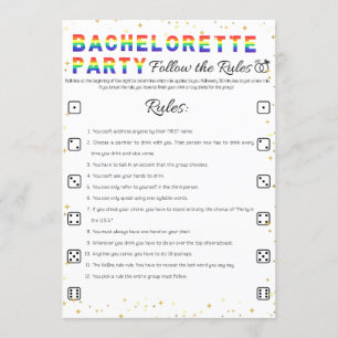 Lesbisk Bachelorette Party-spel, följ Regler Inbjudningar