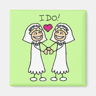 Lesbisk Brides Magnet