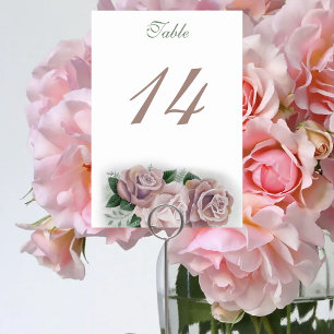 Lesbisk Brides ReEmergency Rosa ros Bordsnummer