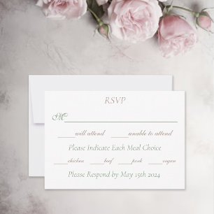 Lesbisk Brides ReEmergency Rosa ros OSA Kort