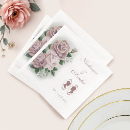 Lesbisk Brides ReEmergency Rosa ros Pappersservett