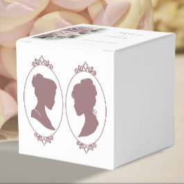 Lesbisk Brides ReEmergency Rosa ros Presentaskar