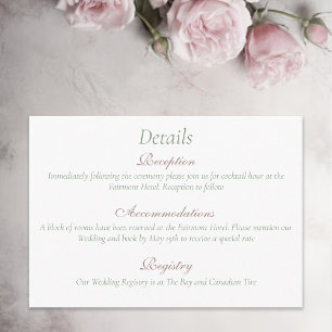Lesbisk Brides ReEmergency Rosa ros Tilläggskort