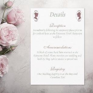 Lesbisk Brides ReEmergency Rosa ros Tilläggskort