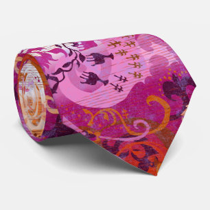 Lesbisk Dron Damask - nytt 2018 pride flagga färg Slips