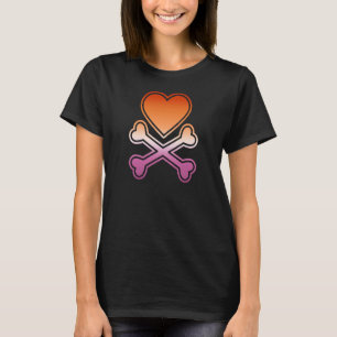 Lesbisk Emo Punk LGBTQ LGBT Valentine Day Gay Pr T Shirt