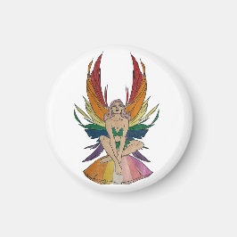 Lesbisk Faerie  Magnet