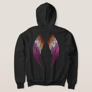 Lesbisk Flagga - Halo - Vingar T Shirt