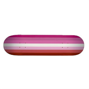 Lesbisk Flagga Mini Skateboard Bräda 18,5 Cm