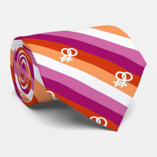 Lesbisk flagga symbol slips
