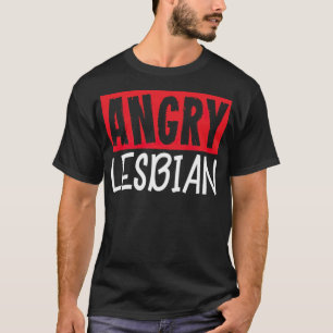 Lesbisk för Arg av HBT-Lesbisk-Gay pride - standa T Shirt