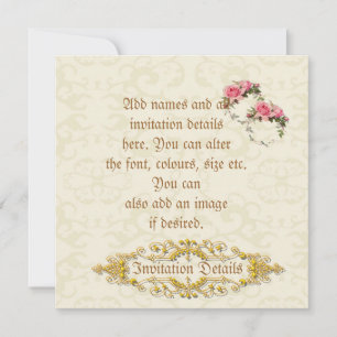 Lesbisk för inledande Vintage Spara datuminbjudan Spara Datumet