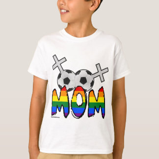 Lesbisk fotbollmamma tee shirt