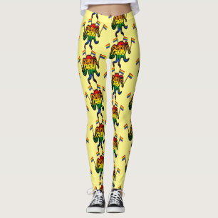 lesbisk gay pride bläckfisk leggings