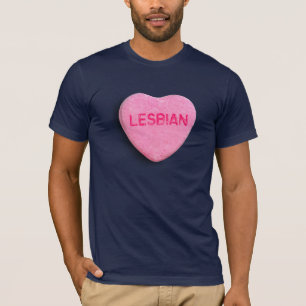 Lesbisk godishjärta t shirt