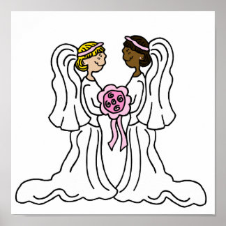 Lesbisk Internationellt par Poster