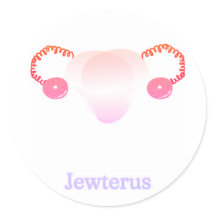 Lesbisk Jewterus Sticker