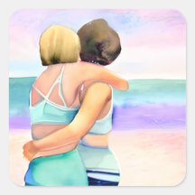 Lesbisk Kärlek | Två kvinnor med boskap