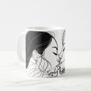 Lesbisk Kiss Elegant par Kaffemugg