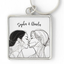 Lesbisk Kiss Elegant par matchning