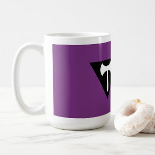 Lesbisk Labrys Prideflagga Kaffemugg