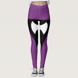 Lesbisk Labrys Prideflagga Leggings