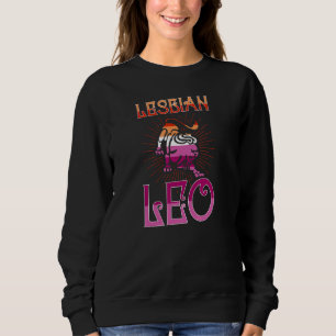 Lesbisk Leo Zodiac Sign Birthday Horoscope Constel T Shirt