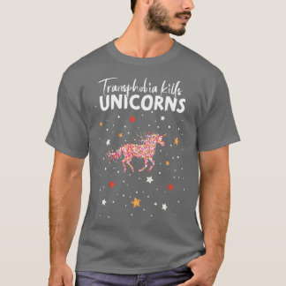 Lesbisk Lesbisk Lesbisk Gay Unicorn Transthobia Ho T Shirt