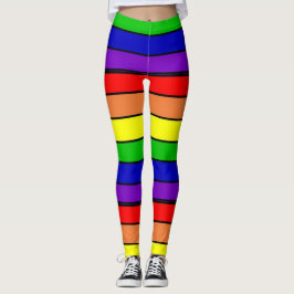 Lesbisk LGBT-Pridets regnbåge Leggings