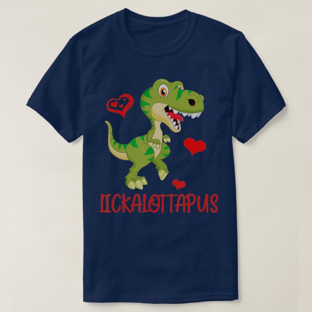 Lesbisk Lickalottapus  T Shirt (Design framsida)
