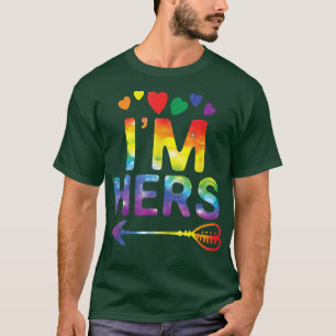 Lesbisk lite lustig jag är Hers som matchar HBT-Pr T Shirt