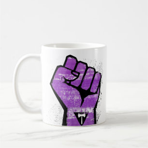 Lesbisk motstånd kaffemugg