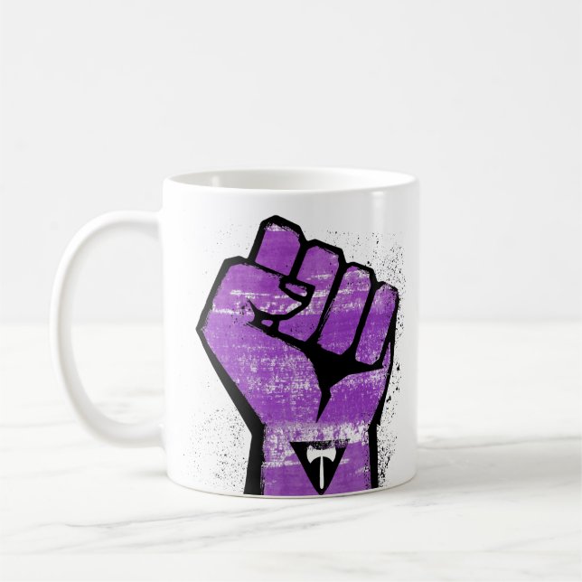 Lesbisk motstånd kaffemugg (Vänster)
