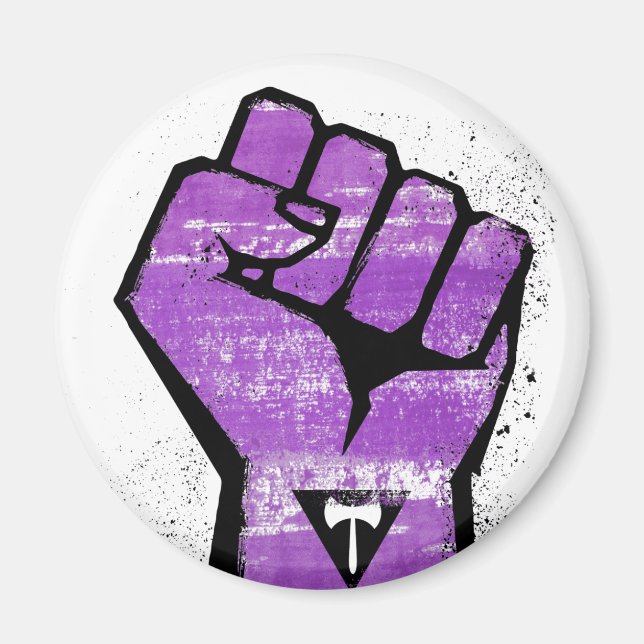 Lesbisk motstånd magnet (Framsidan)