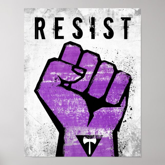 Lesbisk motstånd poster (Framsidan)