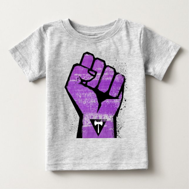 Lesbisk motstånd t shirt (Framsida)
