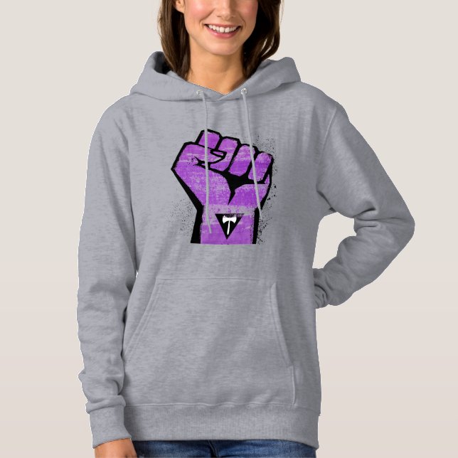 Lesbisk motstånd t shirt (Framsida)