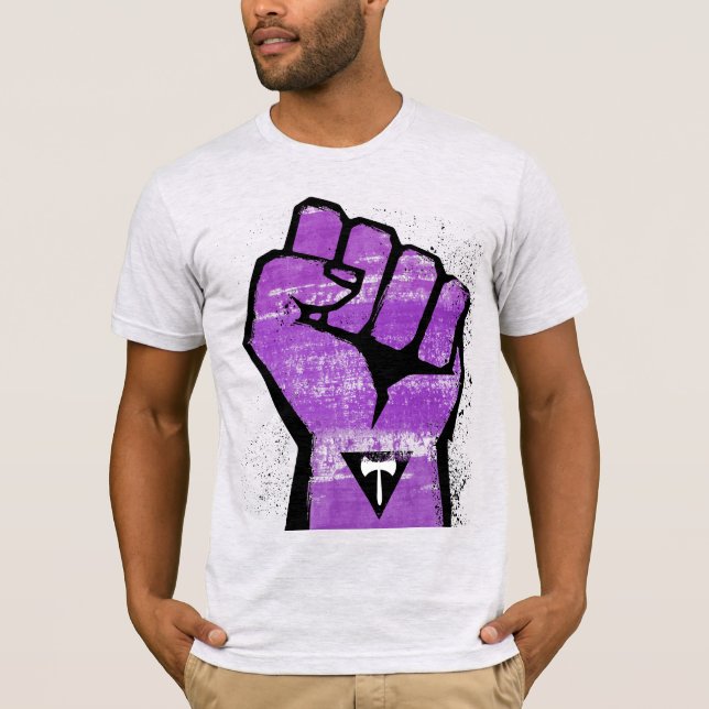 Lesbisk motstånd t shirt (Framsida)