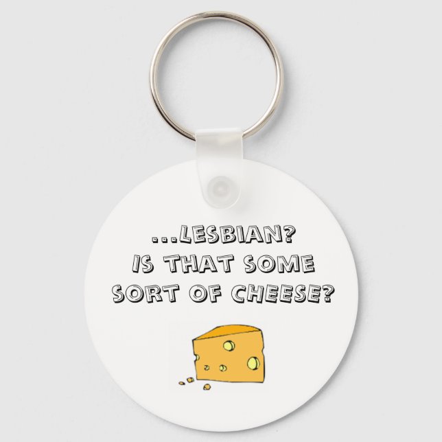 ...Lesbisk? Nyckelring (Framsida)