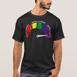 Lesbisk på lesbisk Saker HBT TQ-Pride Lesbisk P T Shirt
