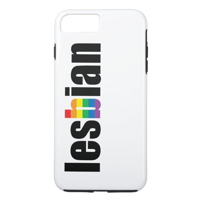 Lesbisk pride Case-Mate iPhone skal (Baksida)