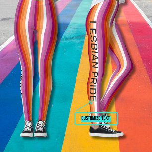 Lesbisk Pride Firande Leggings