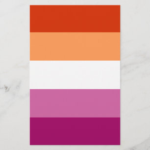 Lesbisk Pride Flagga LGBTQ Flygblad