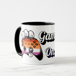 Lesbisk Pride Game On Tiger Paw Controller Mugg 26