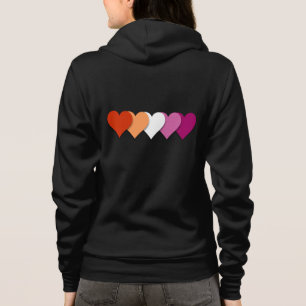 Lesbisk pride hjärta t shirt