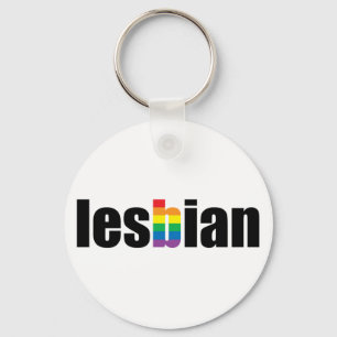 Lesbisk pride Keychain Nyckelring